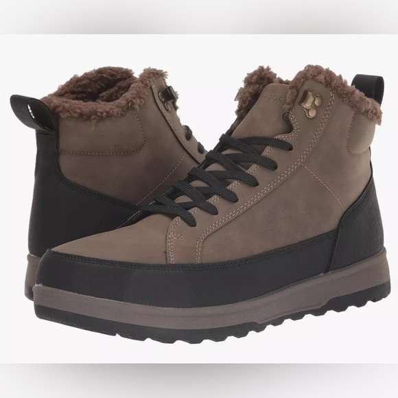 Weatherproof Men's Logjam Memory Foam Sneaker Boot Brown  Size 10 NIB - Picture 1 of 8